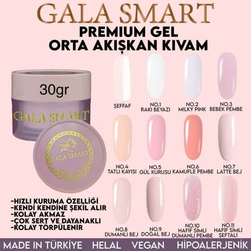 GALA SMART PREMİUM SOFT JEL 30GR