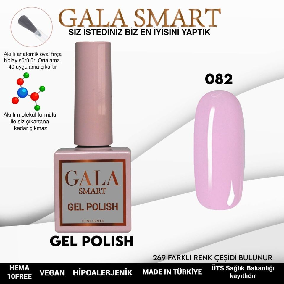 GALA CLASSİC KALICI OJE 10 mle 82