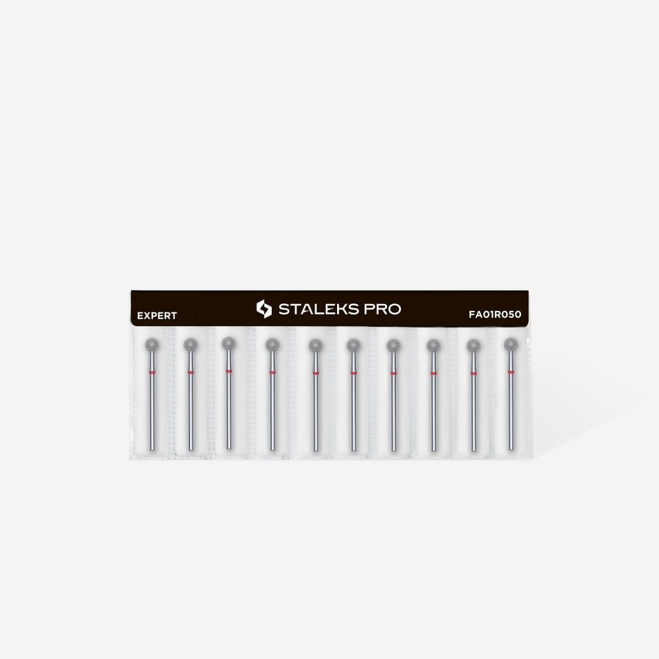 Elmas Küre Freze, Kırmızı, Çap 5 mm