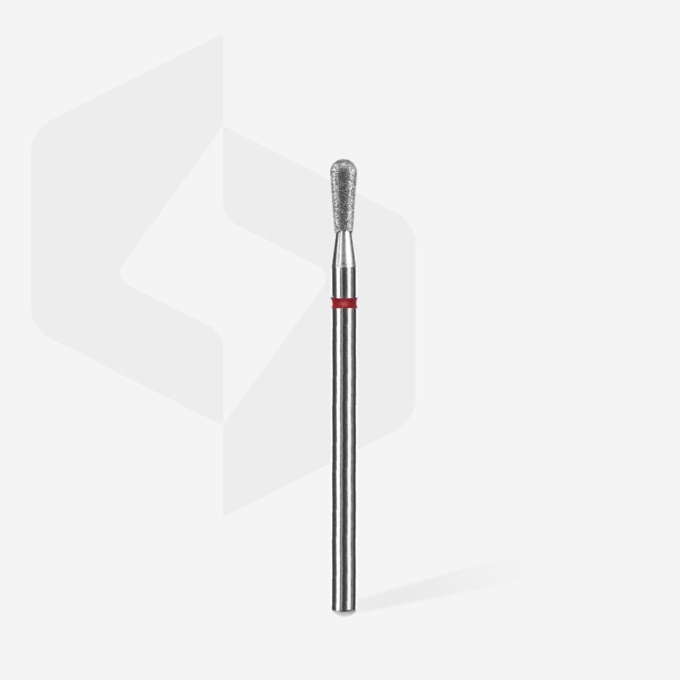 Elmas Kibrit Freze EXPERT, Kırmızı, Çap 2,3 mm, Çalışma Kısmı 5 mm