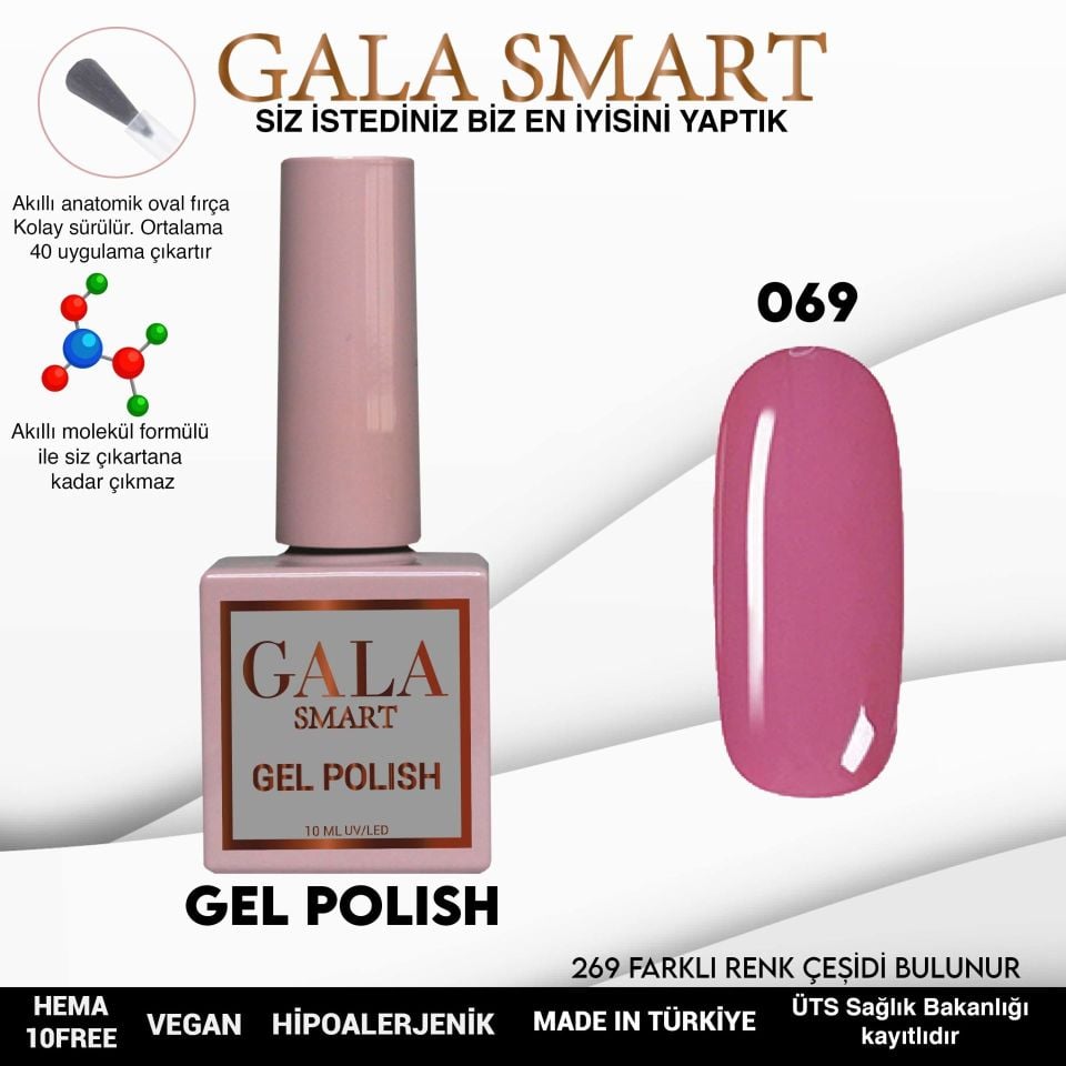 GALA CLASSİC KALICI OJE 10 mle 69