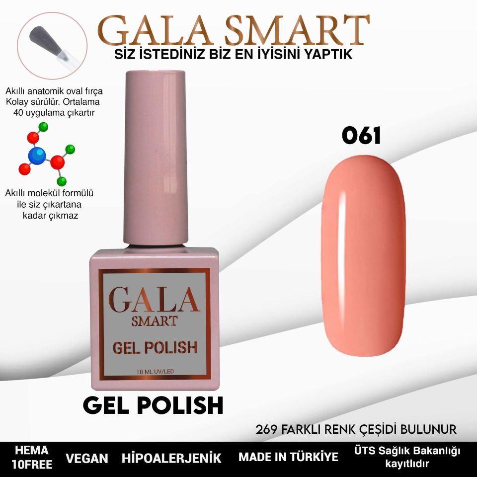 GALA CLASSİC KALICI OJE 10 mle 61