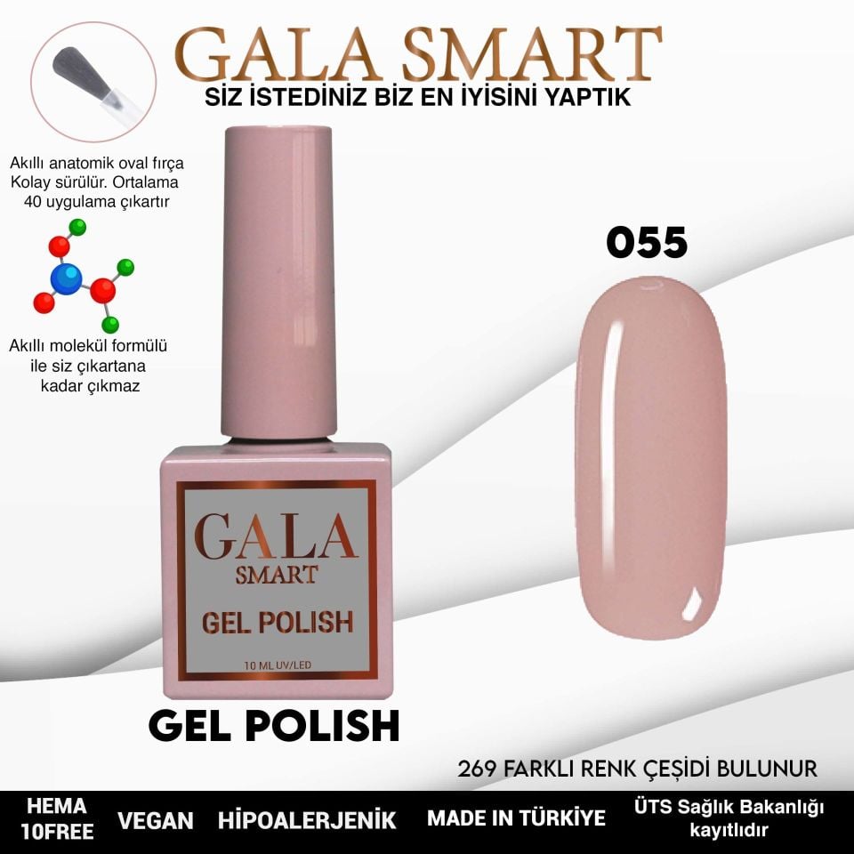 GALA CLASSİC KALICI OJE 10 mle 55