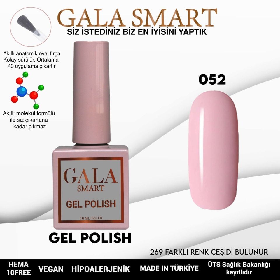 GALA CLASSİC KALICI OJE 10 mle 52
