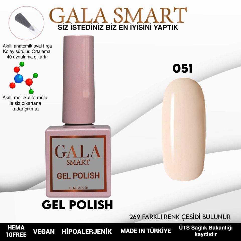 GALA CLASSİC KALICI OJE 10 mle 51