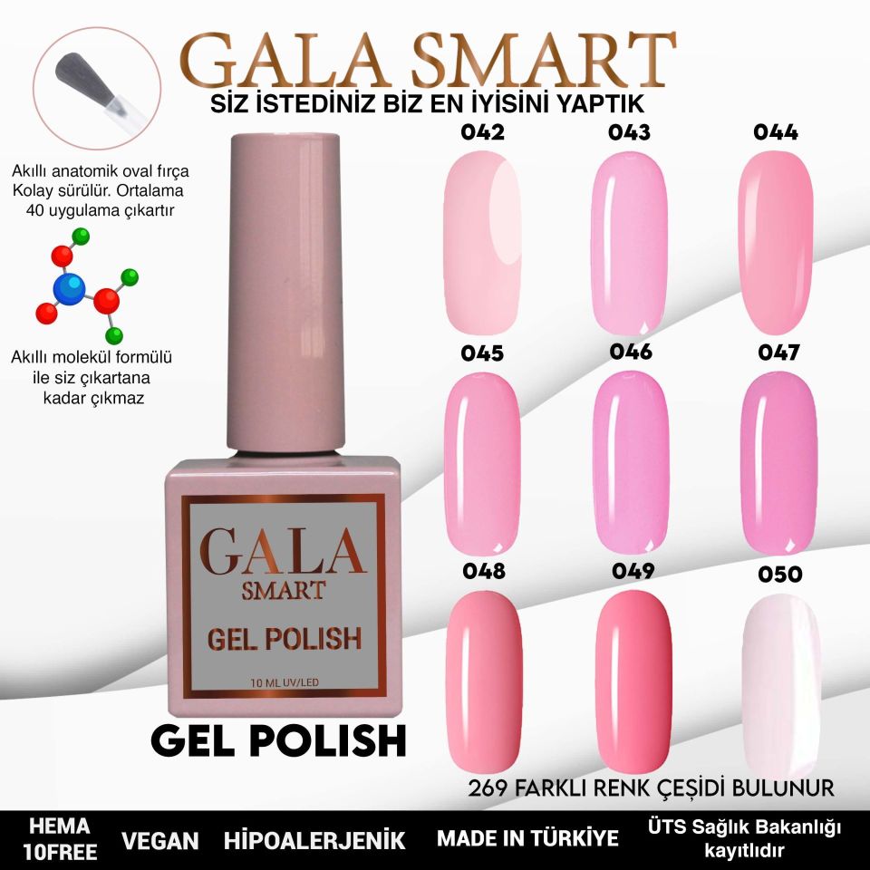 GALA CLASSİC KALICI OJE 10 mle 43