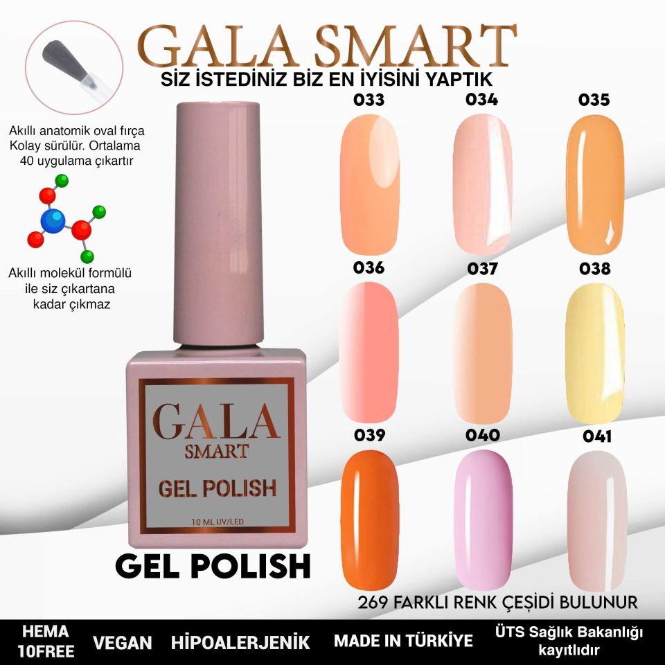 Gala Classic Kalıcı Oje 10 ml 039