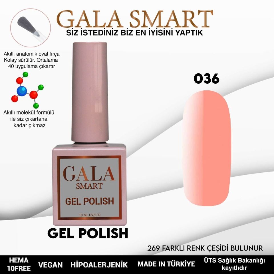 GALA CLASSİC KALICI OJE 10 mle 36