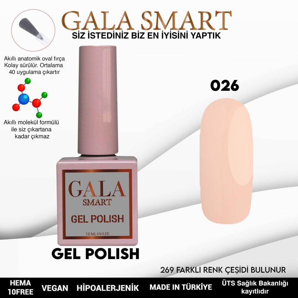 GALA CLASSİC KALICI OJE 10 mle 26
