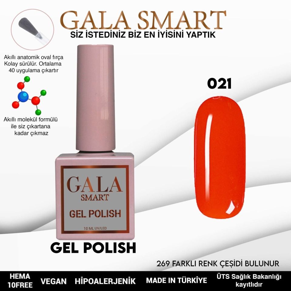 GALA CLASSİC KALICI OJE 10 mle 21