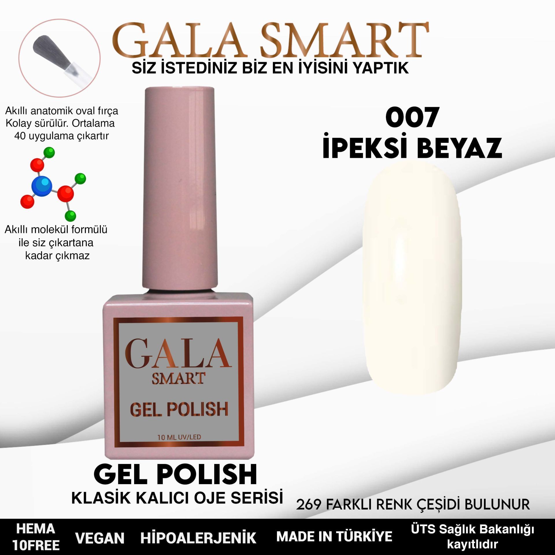 GALA CLASSİC KALICI OJE 10 mle 7