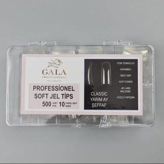 Protez Tips Şeffaf 500 adet Özel kutusunda