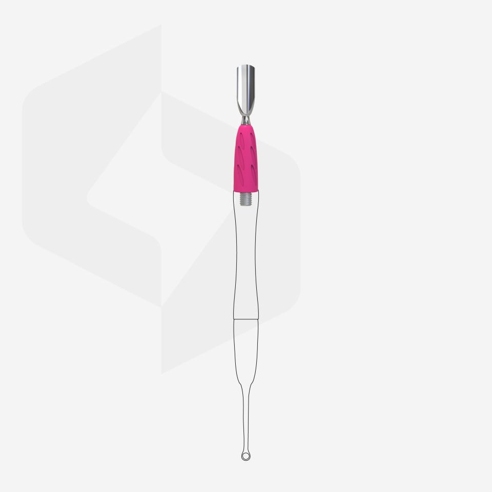 Combo UNIQ 16 Spatulanın Çalışma Kısmı Dar Yuvarlak İtici