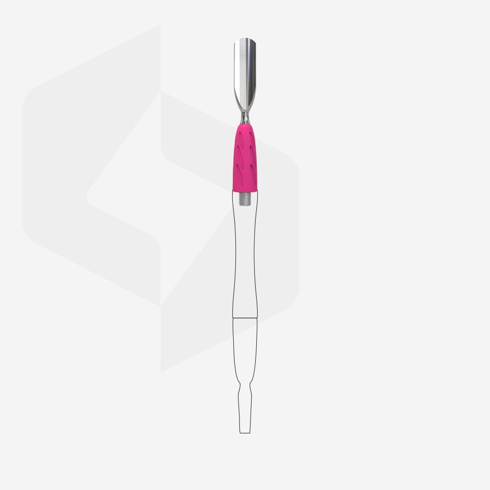 Combo UNIQ 17 Spatulanın Çalışma Kısmı Geniş Yuvarlak İtici