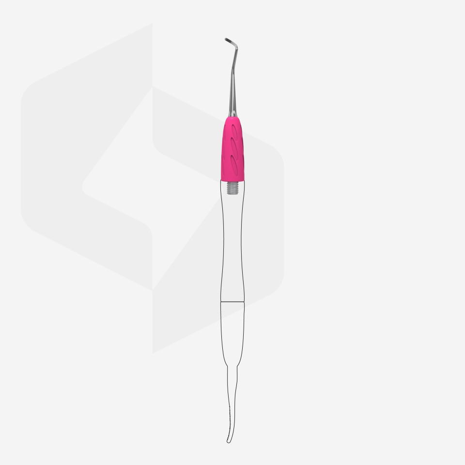 Combo UNIQ 32 Spatulanın Çalışma Kısmı Küret (Sağa Eğik)