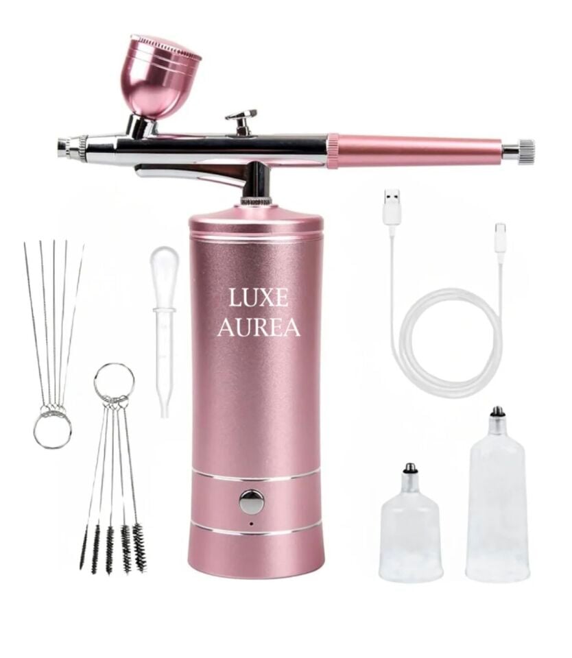 Ombre Makinesi Şarjlı Airbrush Tırnak Dövme ve Vücut Süsleme