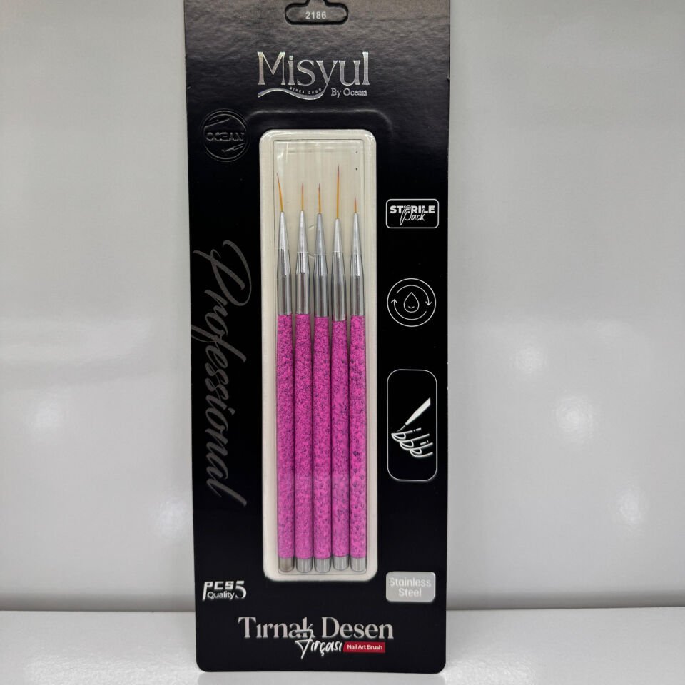 5'li Nail Art Fırça Seti