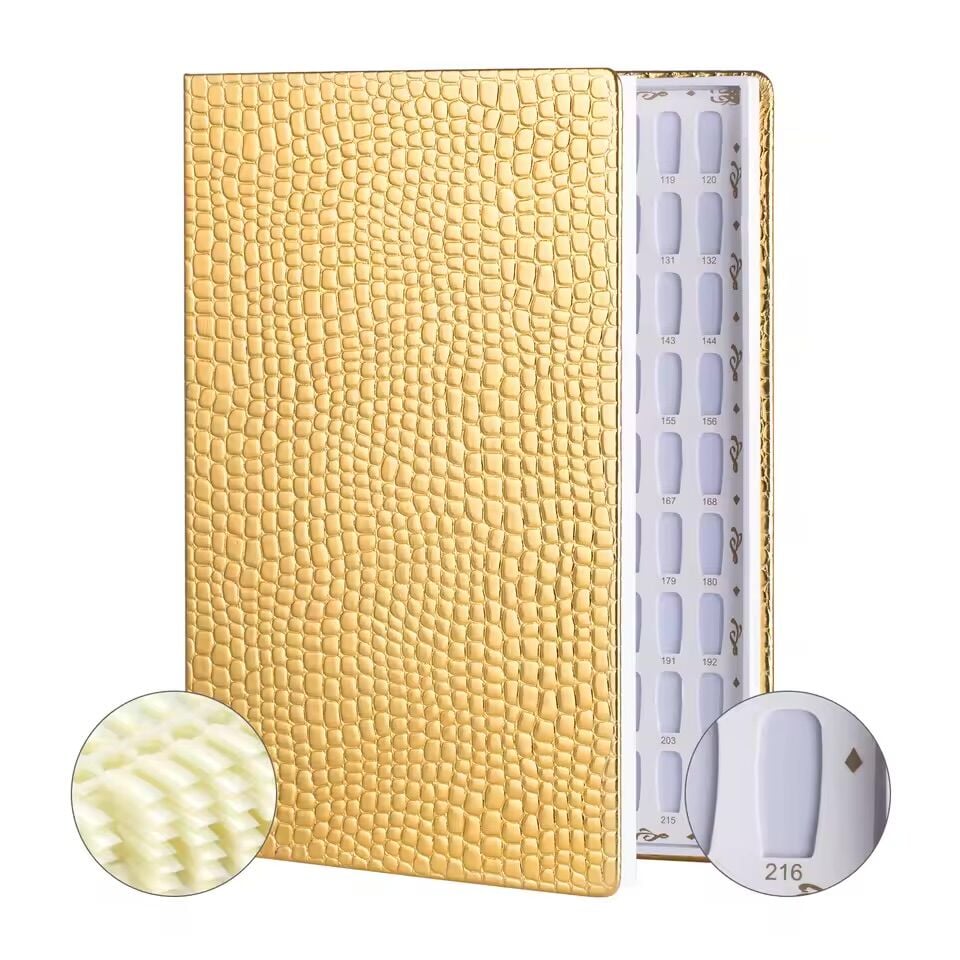 216 Renk Alan Kitap Katalog Kartela & Tırnağı Kitap-kataloğu