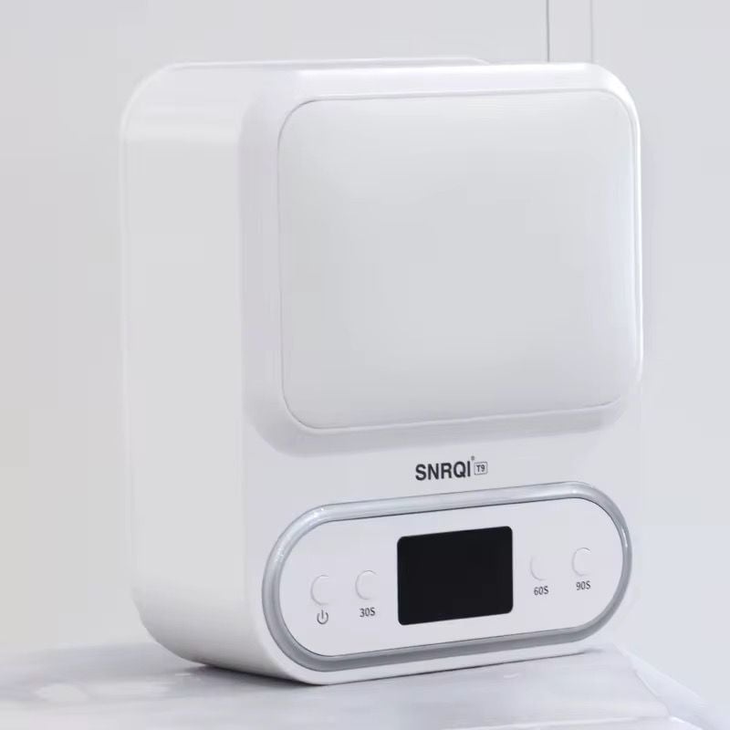 T9 48Led Profesyonel Deri Yüzeyli UV LED Manikür Tırnak Kurutucu Lamba (Metal Aynalı Alt Kapak) 48W