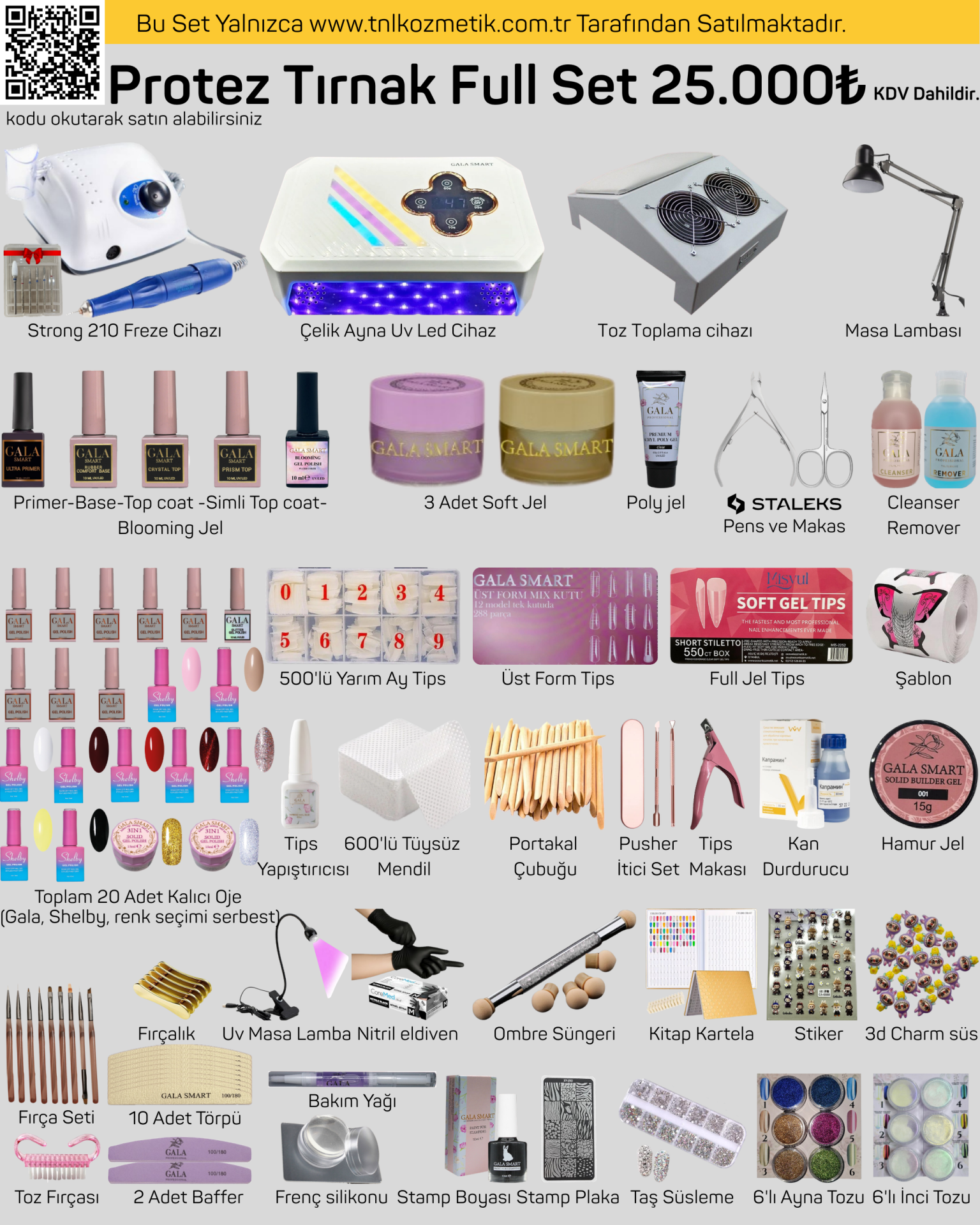 Protez Tırnak Seti No:2