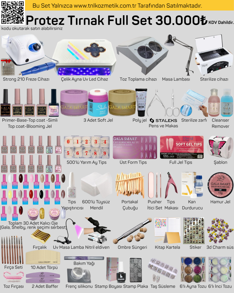 Protez Tırnak Seti No:1