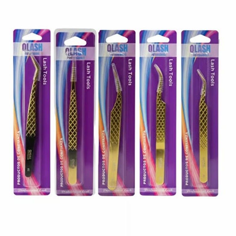 5'li İpek Kirpik Cımbız Seti