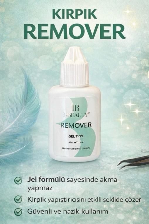 İpek Kirpik Çıkarıcı Remover Jel Tipi 15ml