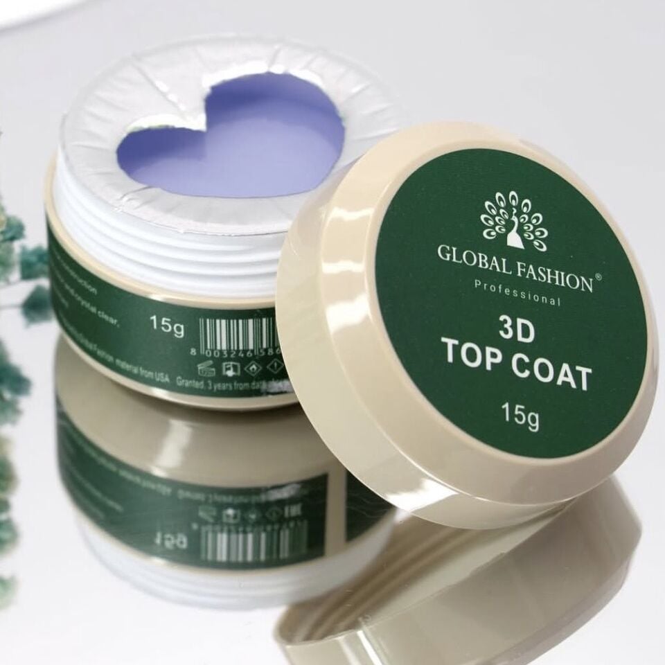 3D Top Coat 15gr Global Fashion
