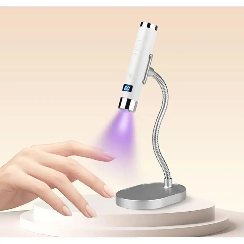 G1 Sensörlü Mini Ai Uv Led Lamba Manyetik Standlı Manikür Tırnak Kurutucu 5w