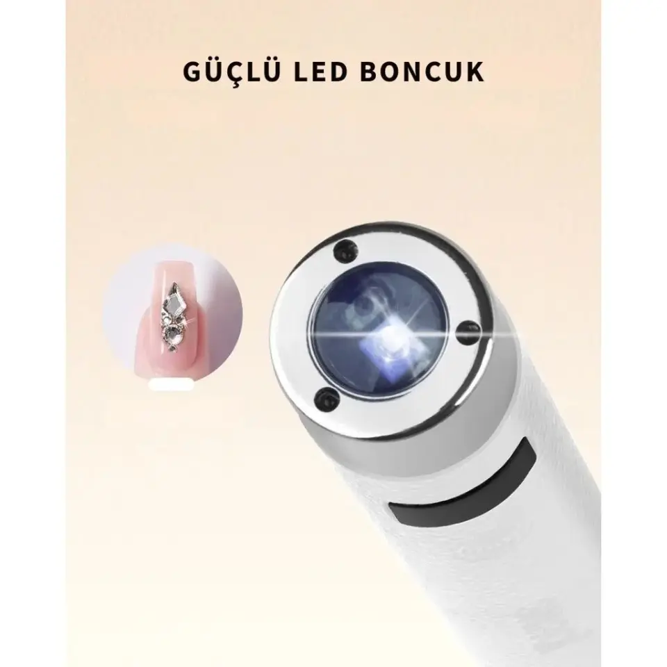 G1 Sensörlü Mini Ai Uv Led Lamba Manyetik Standlı Manikür Tırnak Kurutucu 5w