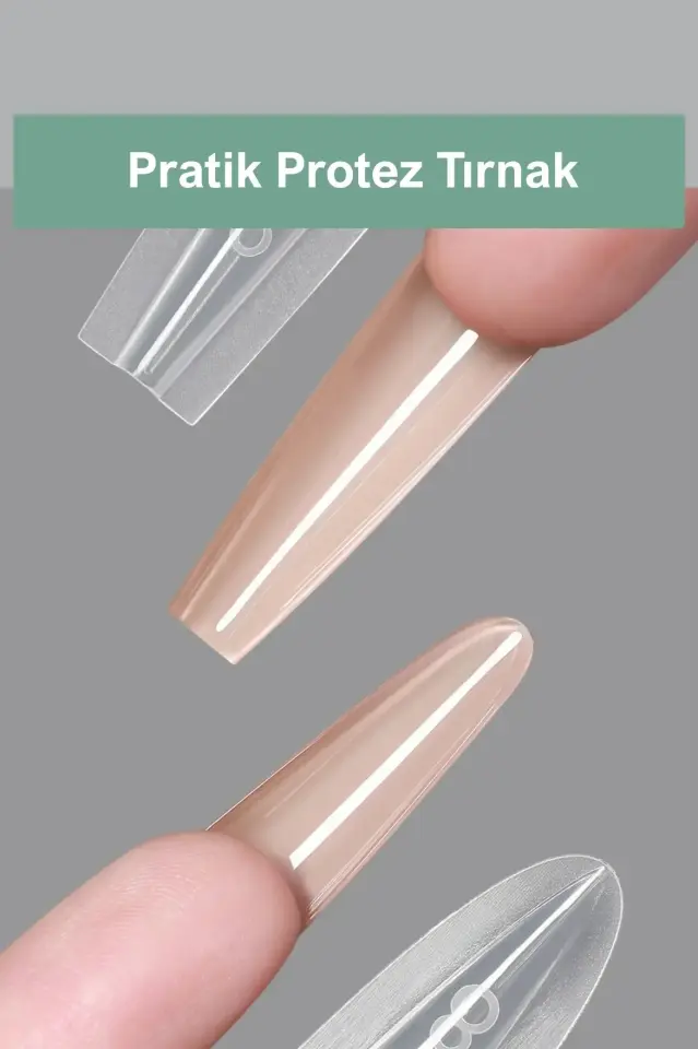 Sandwıch Üst Form Tips Stiletto Model