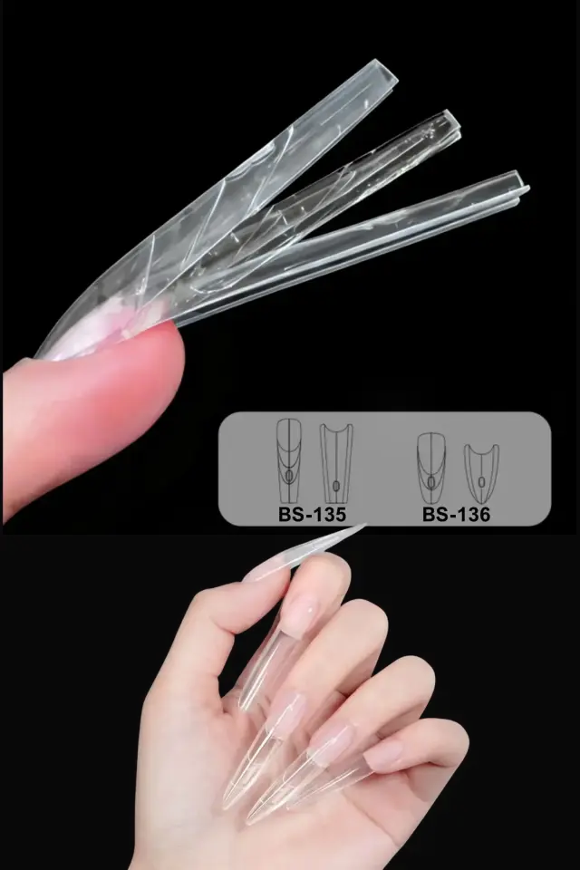 Sandwıch Üst Form Tips Stiletto Model