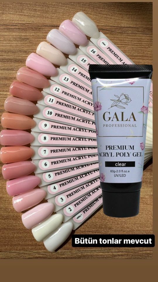 GALA PREMİUM ARCLY POLY JEL 60 ML NO:14