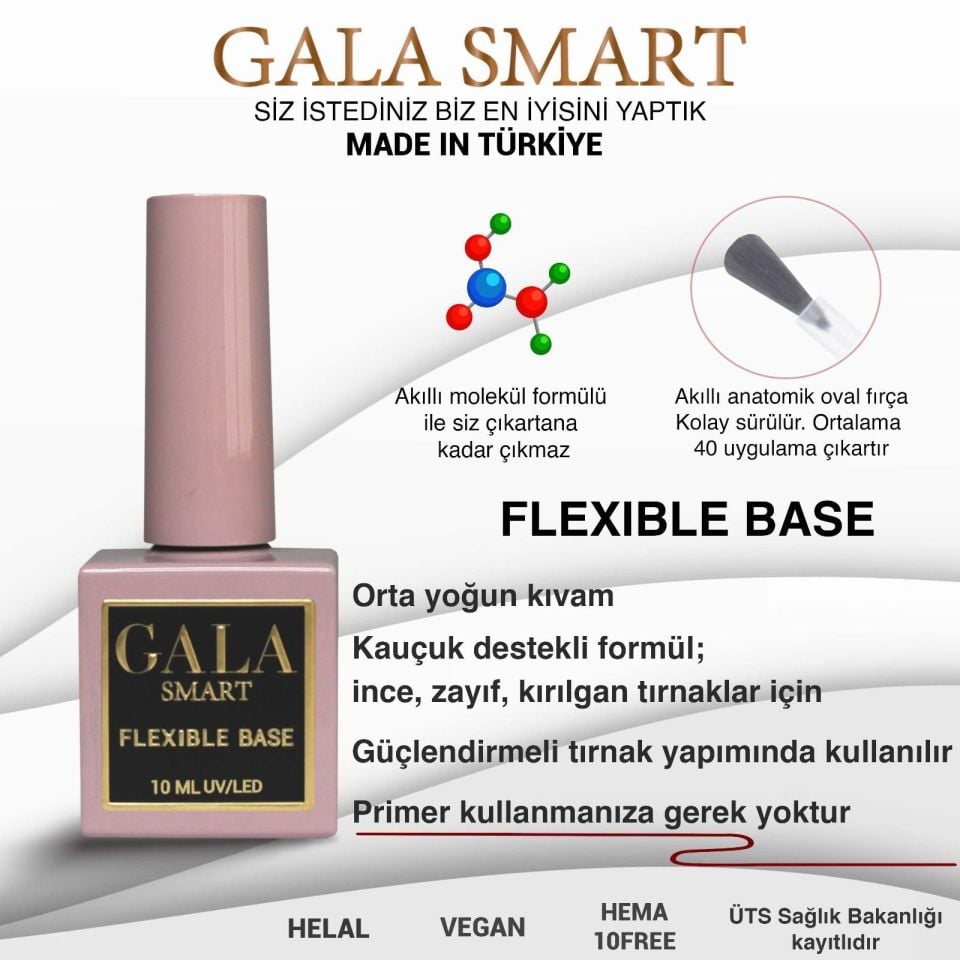 GALA SMART FLEXİBLE BASE 10ML