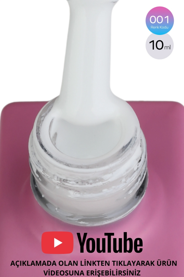 SHELBY 10 ML. A001 SÜPER BEYAZ KALICI OJE