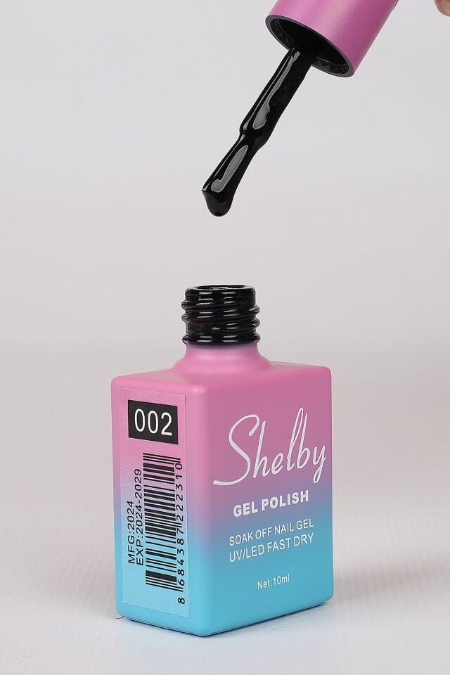 SHELBY 10 ML. A002 SÜPER SİYAH KALICI OJE