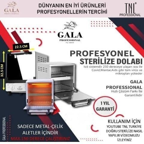 GALA PROFESYONEL STERİLİZE DOLABI