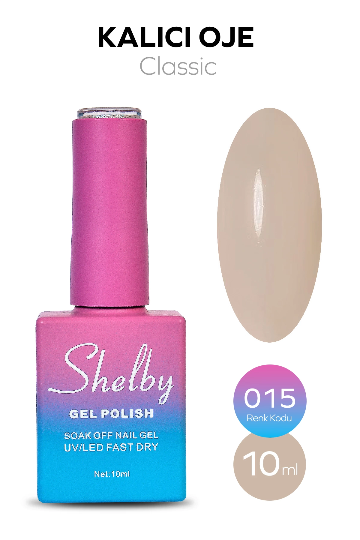 SHELBY 10 ML. A015 KALICI OJE