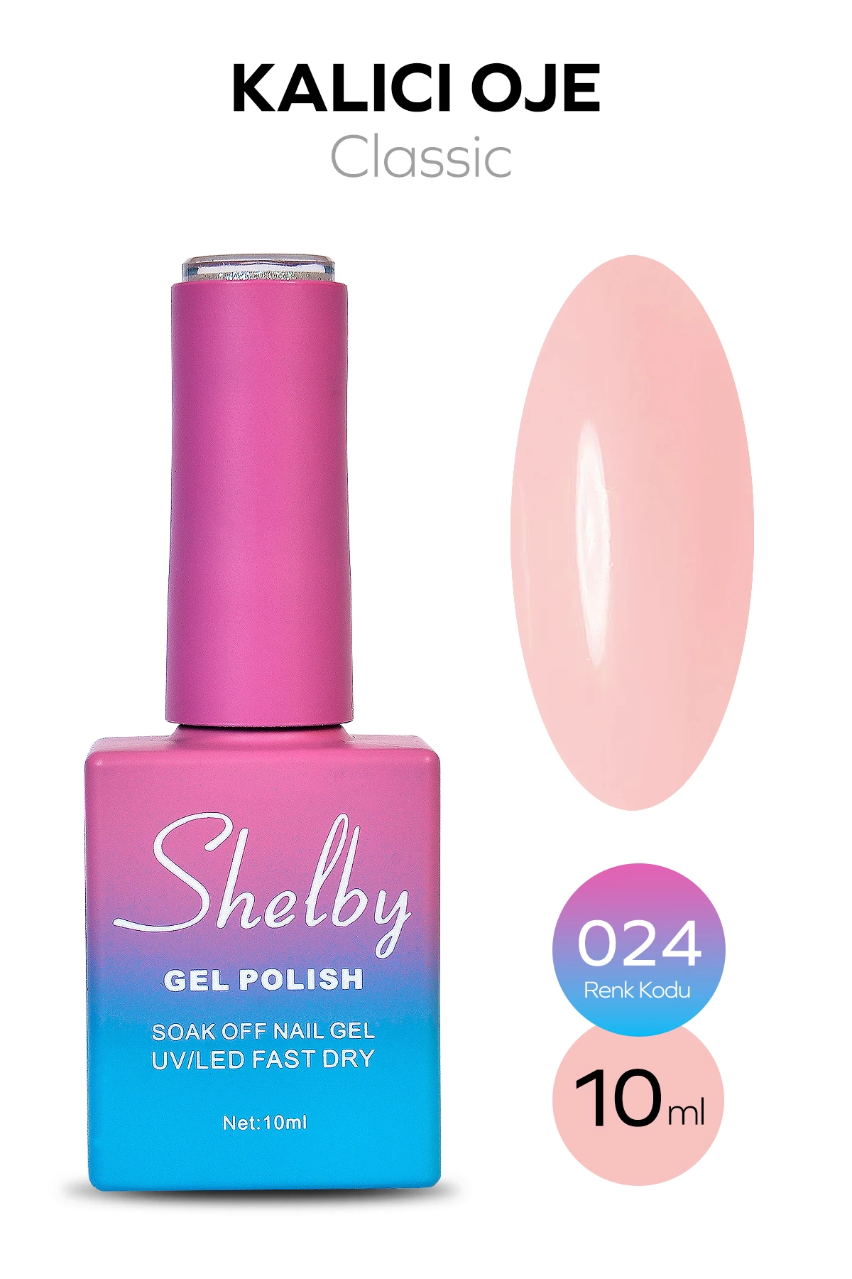 SHELBY 10 ML. A024 KALICI OJE