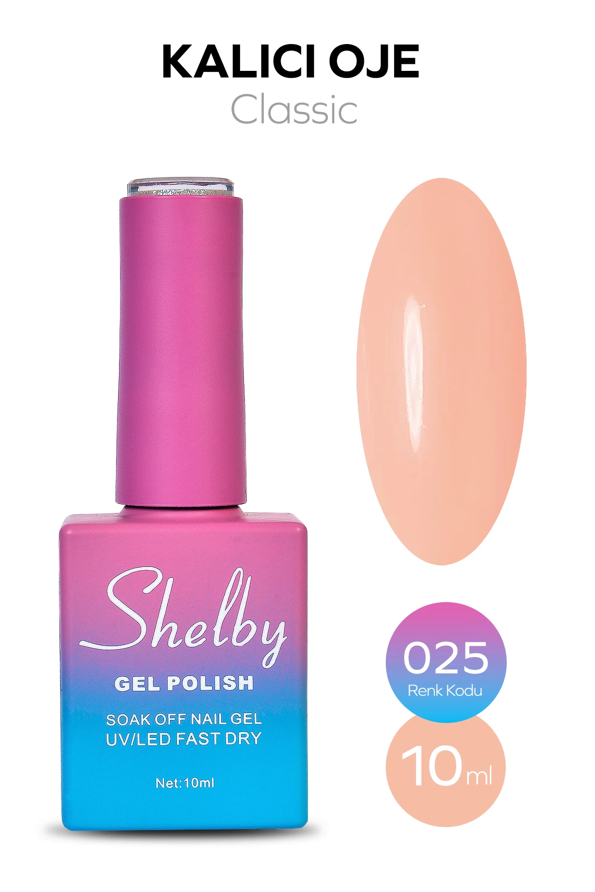 SHELBY 10 ML. A025 KALICI OJE