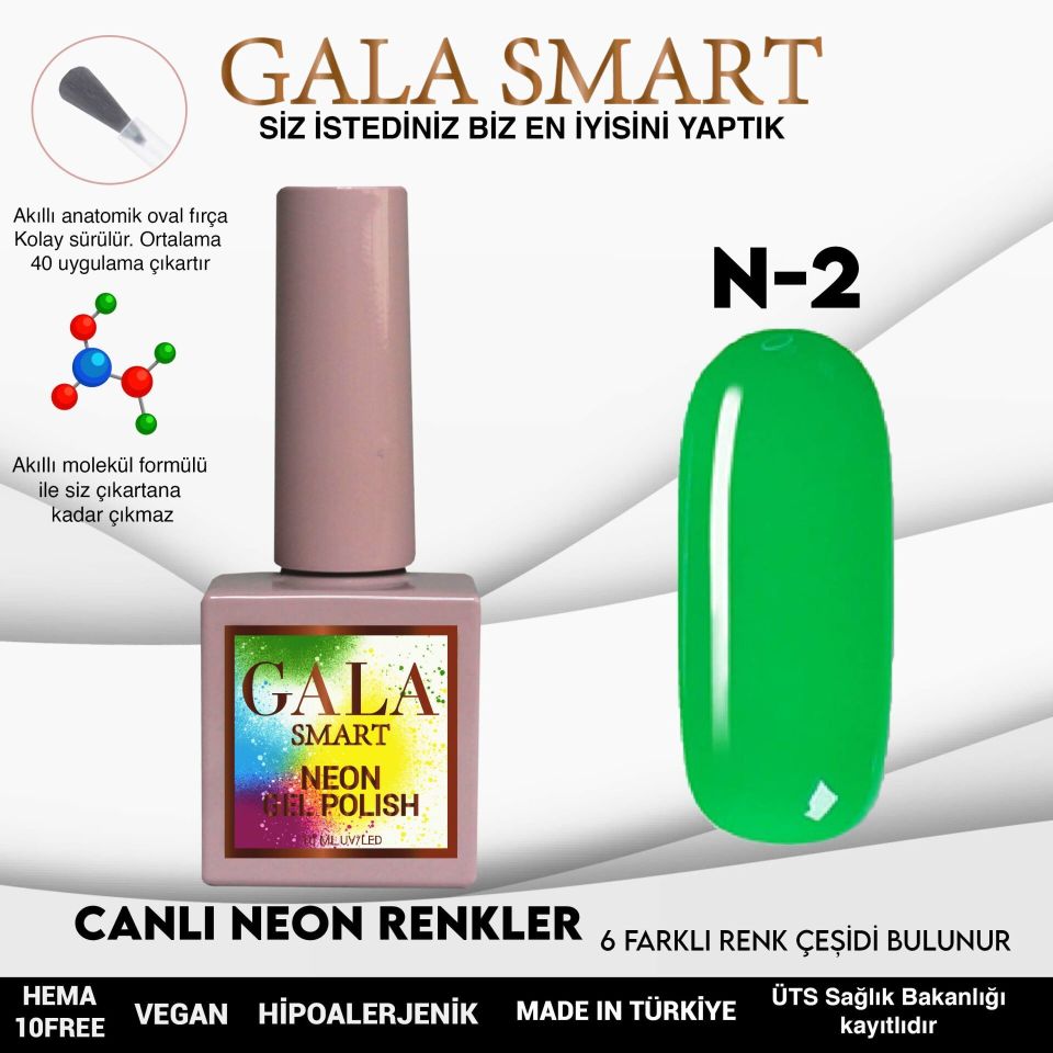 GALA NEON KALICI OJE 10 ml N2 FİYAT