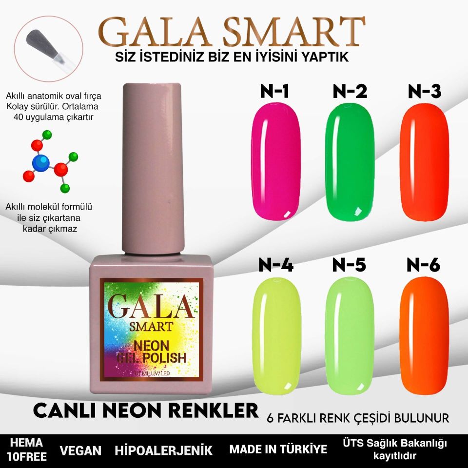 GALA NEON KALICI OJE 10 ml N2 FİYAT