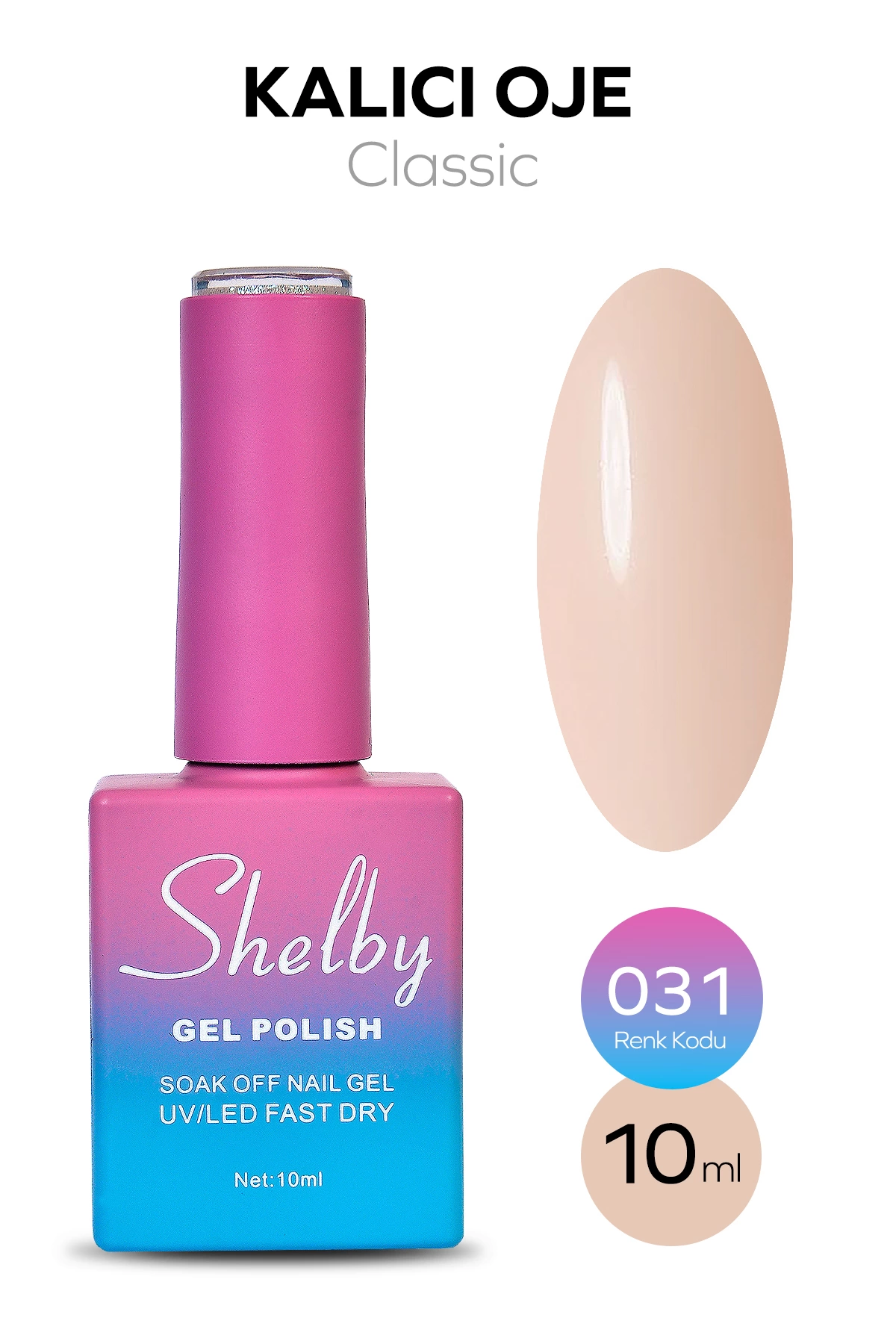 SHELBY 10 ML. A031 KALICI OJE