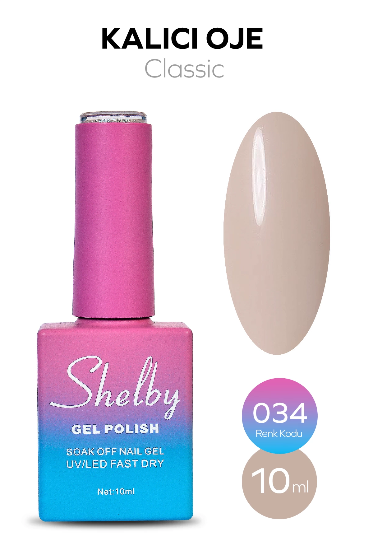 SHELBY 10 ML. A034 KALICI OJE