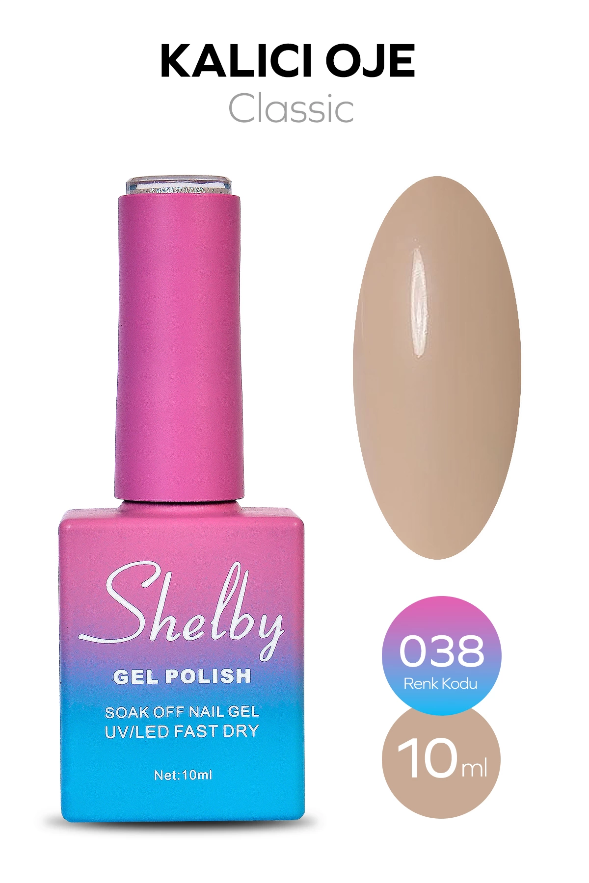 SHELBY 10 ML. A038 KALICI OJE