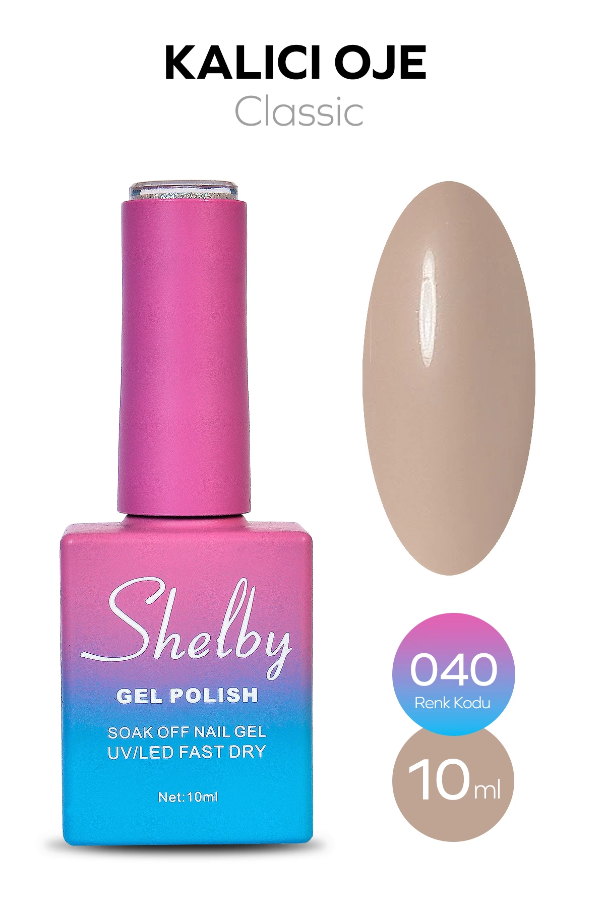 SHELBY 10 ML. A040 KALICI OJE