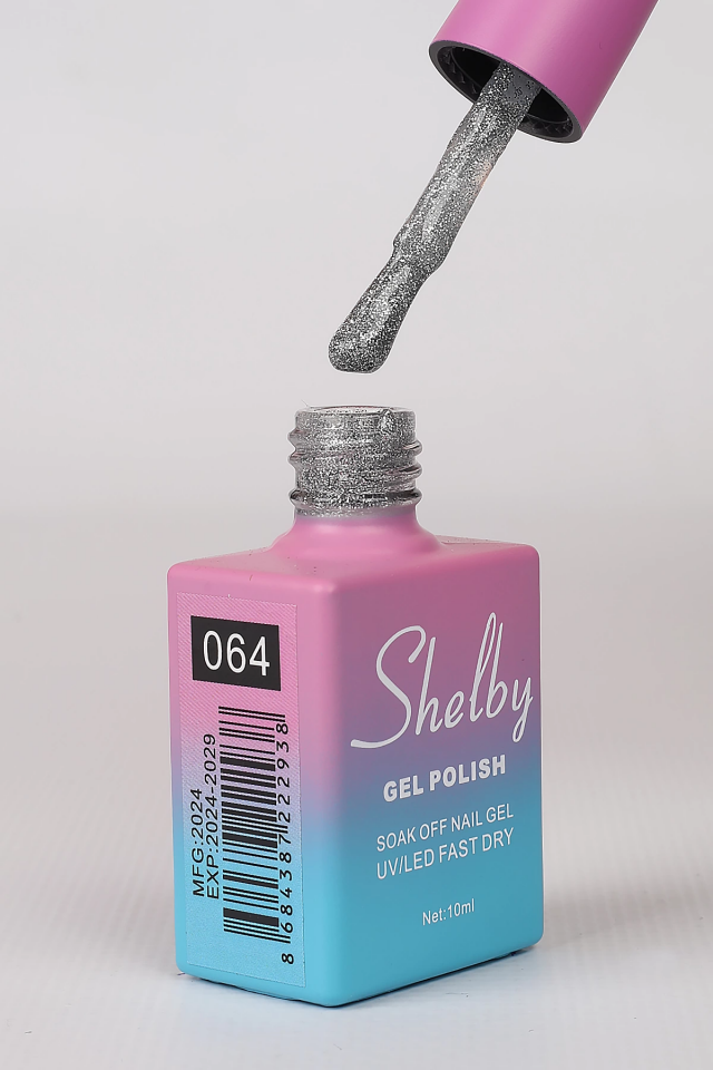 SHELBY 10 ML. A064  SÜPER IŞILTILI KALICI OJE