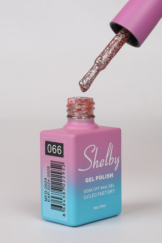 SHELBY 10 ML. A066  SÜPER IŞILTILI KALICI OJE