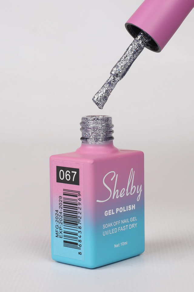 SHELBY 10 ML. A067  SÜPER IŞILTILI KALICI OJE