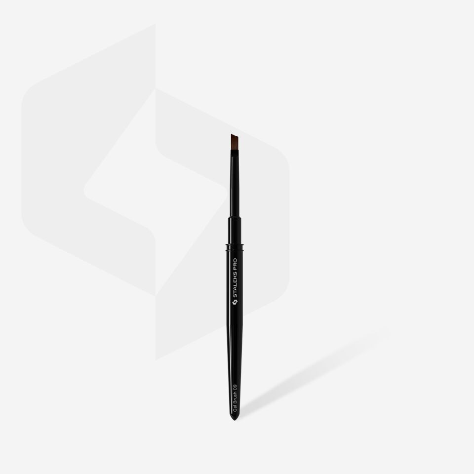 STALEKS EXPERT 09 Eğimli jel fırçası, genişlik 6 mm/uzunluk 9 mm